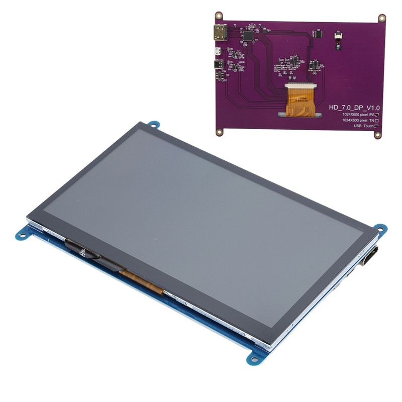 Display Screen for Raspberry Pi HD IPS 1024 X 600