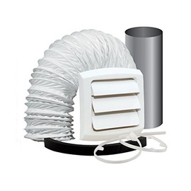 Bathroom Fan Vent Kit with, Wall Style