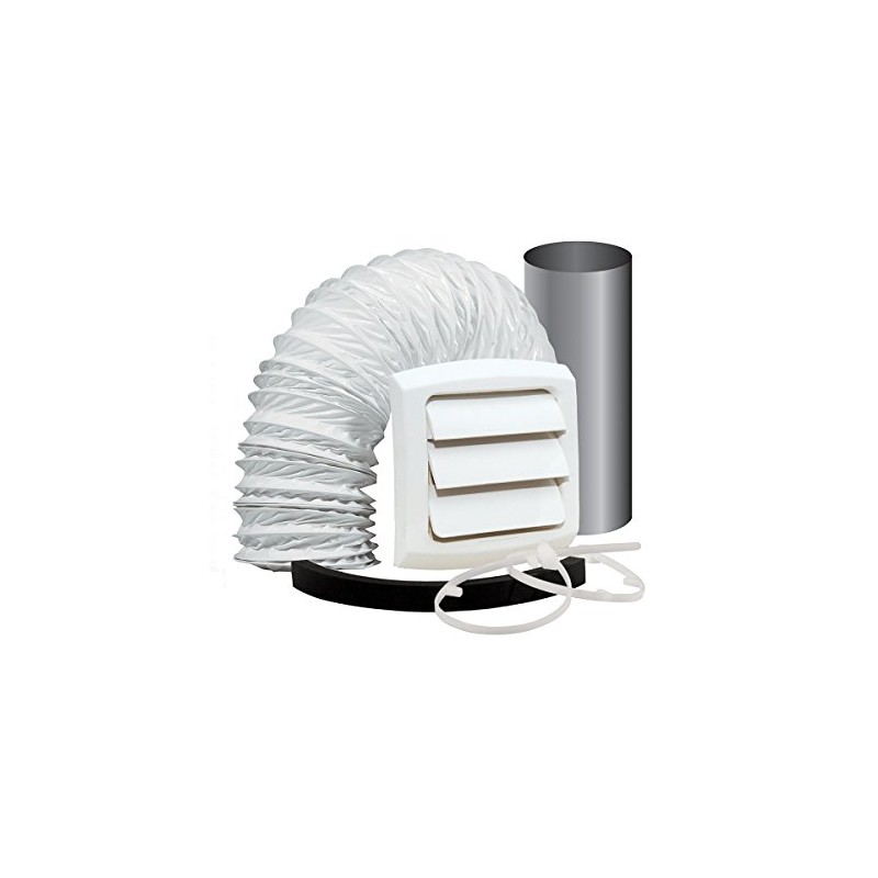 Bathroom Fan Vent Kit with, Wall Style