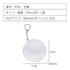 YUYAKESHI Can Badge Cover, Pain Bag, Transparent, Can Batch, Double-Sided