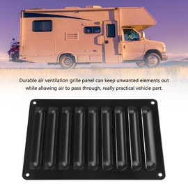 MUNEFE RV Grille Vent Panel, Cover Ventilation Panel, Rectangle Air Vents Louver with Mounting Screws Suitable for Yacht Bus Passenger Car