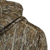 Mossy Oak Mens Camo Hunting Hoodie Performance Fleece, Bottomland, 3X