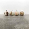 Marble Apple Large Marble Apple Large Stripe Interior Marble Paperweight