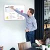 Lockways Dry Erase Board, 18 x 12 Magnetic Whiteboard Dry