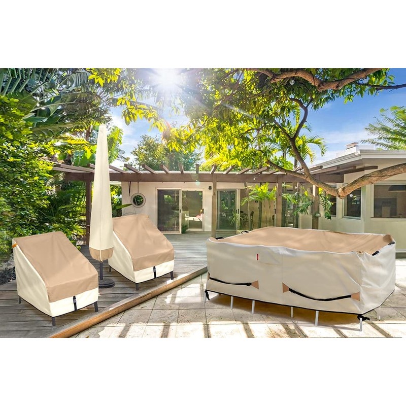 Porch Shield Patio Chair Covers - Waterproof Outdoor Lounge Deep