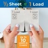 Gull Living Travel Laundry Detergent Sheets Unscented - 10 Loads
