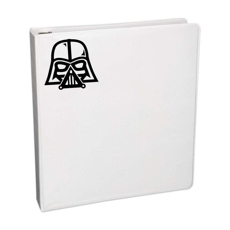 Bargain Max Decals Vader Helmet Decal Notebook Car Laptop 5.5"
