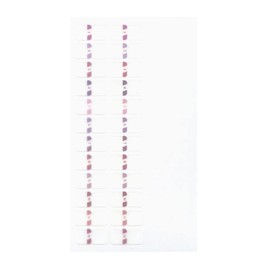 Midori 82605006 Index Label S Chilat Index Numbers [Pink] Notebook Accessory