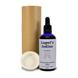 Essential Minerals 100ml 15% Lugols Iodine Solution - Max Strength - Original and True Lugols