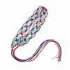 ILuvatar Women's tassel knotted belt Colorful woven waistband women's Bohemian