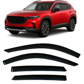 2023-2026 Tape-On Rain Guards for Mazda CX-50 Side Window Visor Deflectors 2.5 S Select Preferred Plus Premium Turbo Meridian CX50 Durable Vent Shades 2024 2025