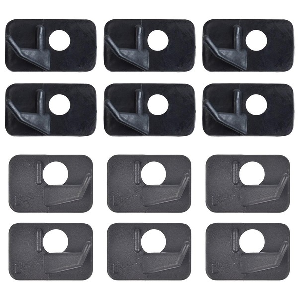 CQQNIU 12-Piece Bow And Arrow Stand, Plastic Arrow Stand, Archery