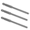 10Pcs 4mm Magnetic Screwdriver Bits Alloy Steel 1/4 Inch Hex