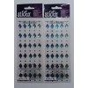 Sticko 2 Packs Sticko Blue Diamonds Embellishment Stickers