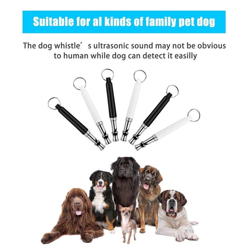 Dog Whistle to Stop Barking Neighbors Dog, 2 Pcs Adjustable
