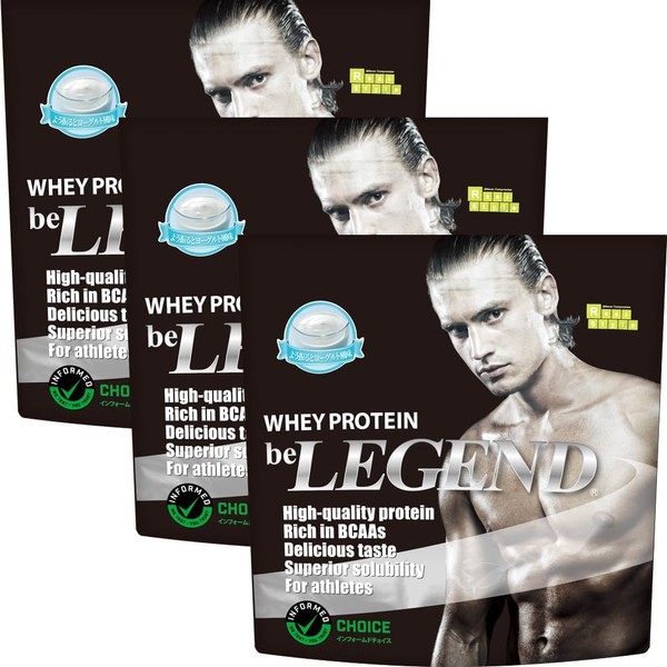 [Japanese Sports Supplements] Be Legend Whey Protein Back Demon Lemon
