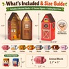 GobiDex Magnetic Travel Toys Farm Figures Set in a Portable