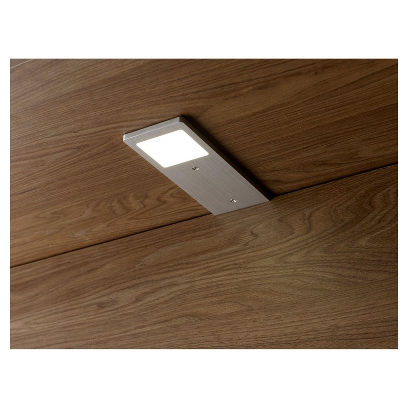 Leyton Lighting MAGRA-CW Magra 12v LED COB Light, Brushed Nickel,