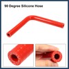 INFINAUTO 13mm 0.51" ID 90 Degree Elbow Silicone Reducer Hose