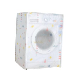 Zerodeko Washing Machine Case Zipper Peva Cover for Standard Washing Machine (60x55x82cm)