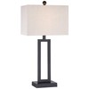 360 Lighting Aston 26" High Open Rectangle Modern Table Lamp
