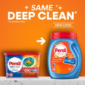 Persil Ultra Pacs Advanced Clean Oxi+Odor Power Laundry Detergent, 57 count