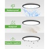 zemty 4Pack 12 Inch LED Ceiling Light Flush Mount, 28W