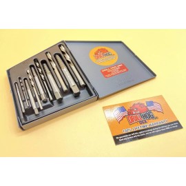 Drill Hog 10 Pc Left Hand Drill Bits Handed Screw Extractor Lifetime Warranty Drill Hog®