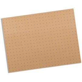 Rolyan PolyformThermoplastic Splinting Material, 1% Perforated, Custom Rigid Splint Fabrication for Elbow, Functional Positioning, Latex Free, 1/8" x 18" x 24", Case of 4, Beige