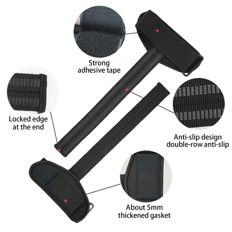 Hand Straps for Weight Lifting - Workout Straps,Non-Slip Reinforced Adjustable