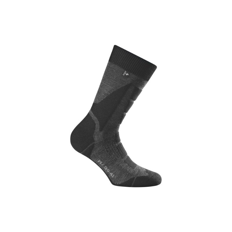 Rohner Trekking Back-Country l/r Unisex Socks charcoal Size:42-44