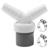Washing Machine Waste Splitter, Washing Machine Waste Pipe Connector, 40mm