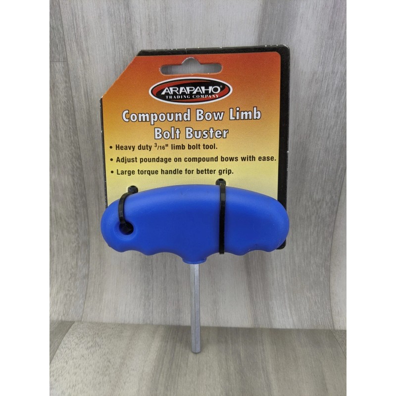 Arapaho Compound Bow Limb Bolt Buster 3/16" Wrench Tool For