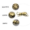 BIUDECO Craft Beetle Artistic Desktop Decor Safe Tasteless Material for