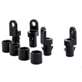 H2o Kayaks Shock Cord End Stop 6mm (Pack 4)