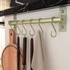 Dseap Kitchen Utensil Holder Hanger, Pot and Pan Rack Wall