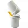 AIMALL Beekeeping Tools Plastic Honey Bucket Stand Honey Shaker Machine