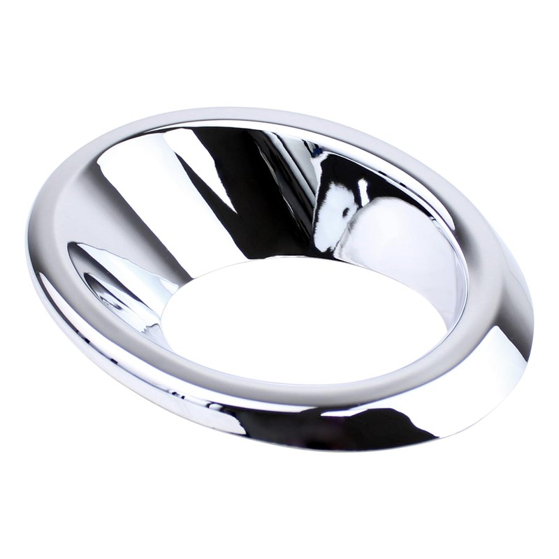 DriveFix Fog Light Cover Trim Ring Chrome Driver and Passenger