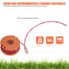 oumuik Worx Grass Trimmer Spool (8 Replacement Spools + 2