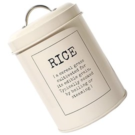 FELTECHELECTR Airtight Rice Storage Container Food-Grade Rice Bucket Scoop Capacity for Organizing Grains Flour Moisture Design for Pantry Use