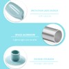 JSKWIKE 2 Pcs Soap Dish Leaf Shaped Soap Dish with