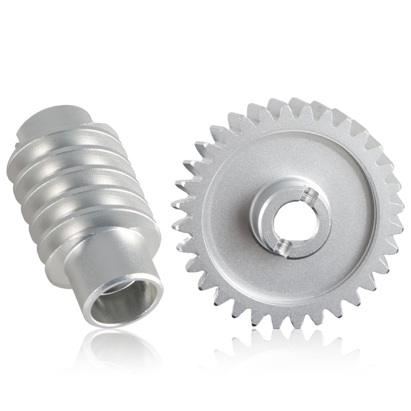 Upgrade Aluminum Alloy Drive and Worm Gear Kit Compatible with