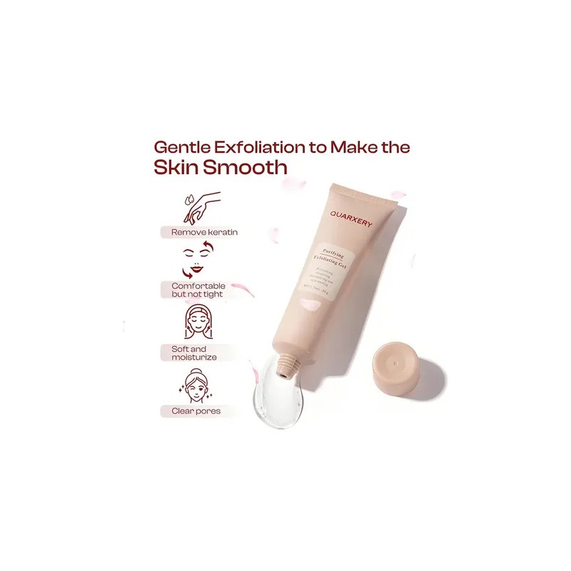 Quarxery Gel Exfoliante Purificador Quarxery, 1 Paquete De 5