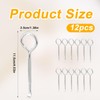 12pcs Paint Can Opener, Steel Paint Tin Openers Can Lid