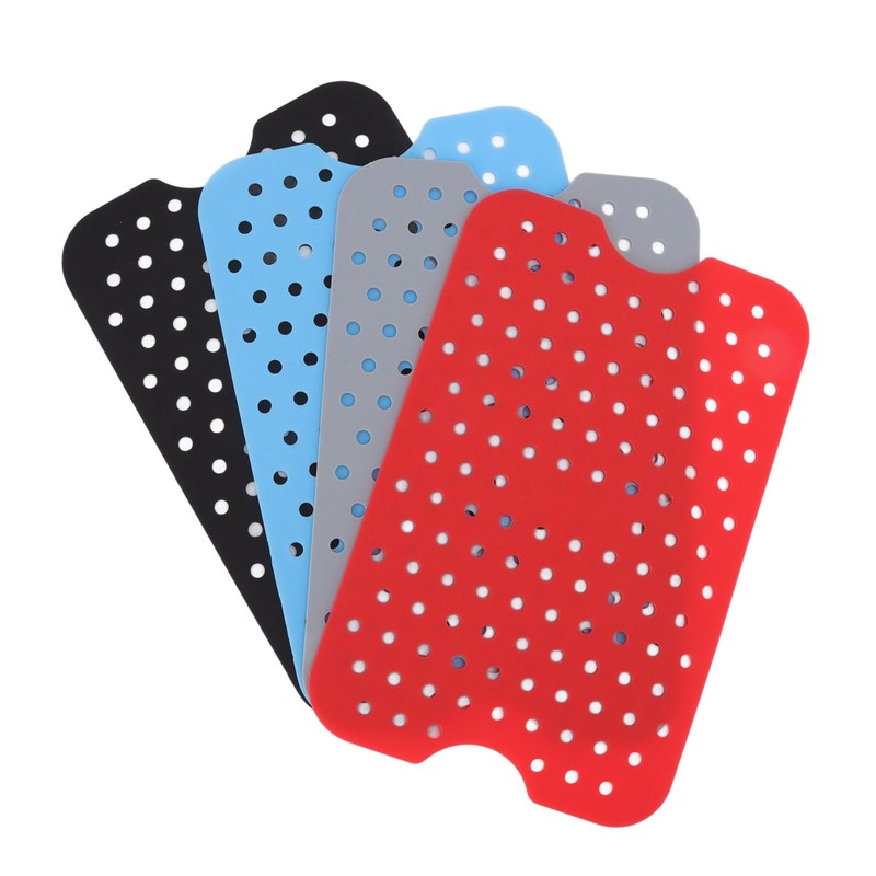 4Pcs Reusable Silicone Air Fryer Liners High Heat Resistance Food