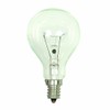 Satco S4164 130V Intermediate Base 40-Watt A15 Light Bulb, Clear