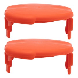 Effitnee 2Pcs Twin Line Cutting Head Cover Compatible with Flymo Strimmer Head 5127851003, Strim Spool Cover Caps fit Contour XT 500 Multitrim