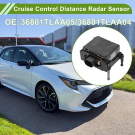 HOPESPANNER No.36801TLAA05/36801TLAA04 Cruise Control Distance Radar Sensor for Honda CR-V 2017-2022 Black Automotive Car Cruise Control Module Unit 1 Pcs