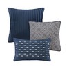 Madison Park Biloxi Jacquard Comforter Set-Modern Geometric Design All Season