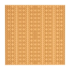 OPEN BRICKS Building Plate, 32 x 32 cm (25.5 x 25.5 cm), Sand Colours/Sand, 1 Piece, Compatible with All Leading Brands, Can Be Built on Both Sides, OB-P32SD1